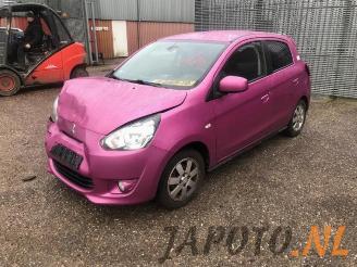 demontáž osobní automobily Mitsubishi Space-star Space Star (A0), Hatchback, 2012 1.0 12V 2015/1