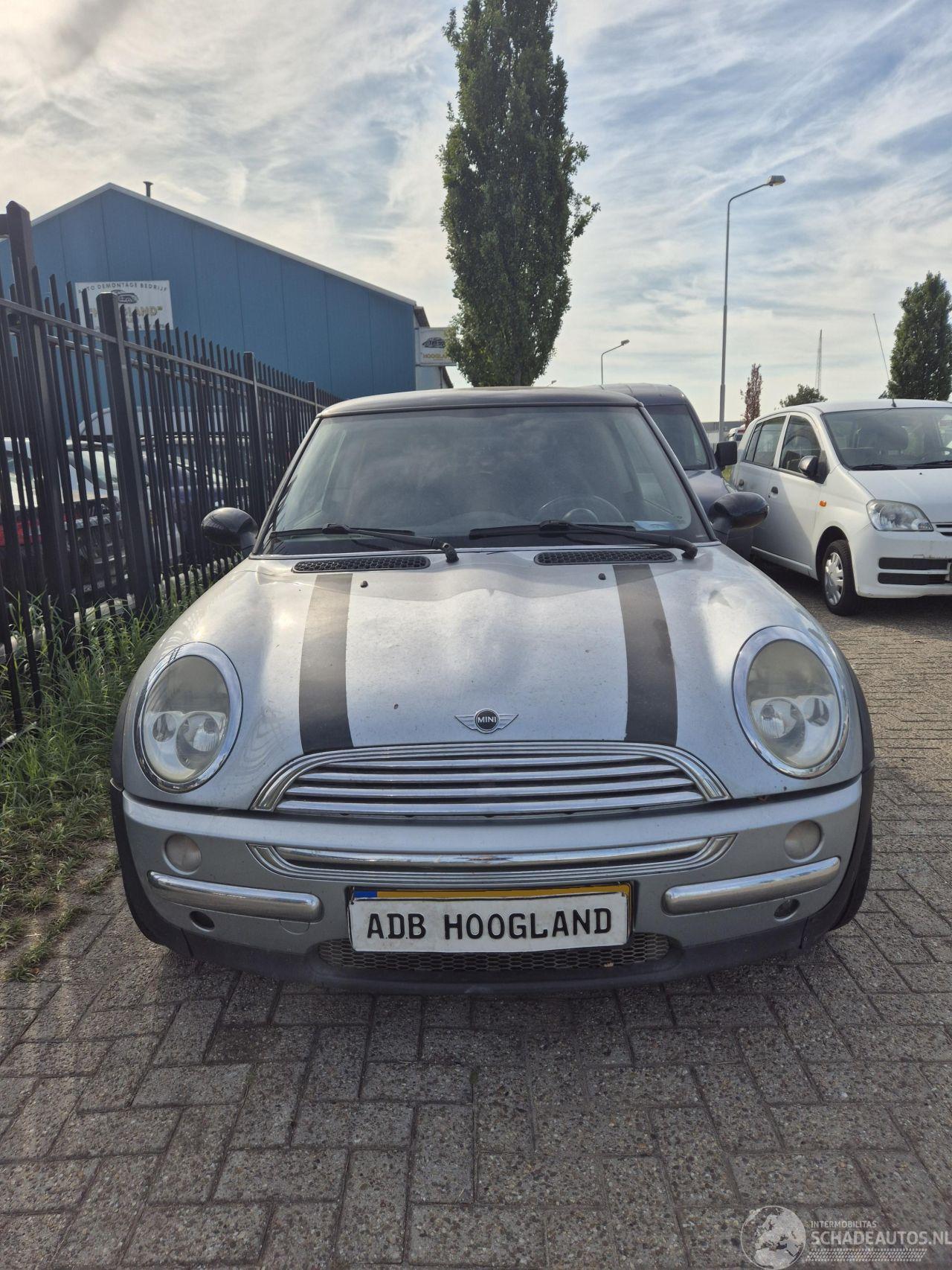 Mini One Cooper (R50) Hatchback 1.6 16V Cooper (W10-B16A) [85kW] 5-BAK