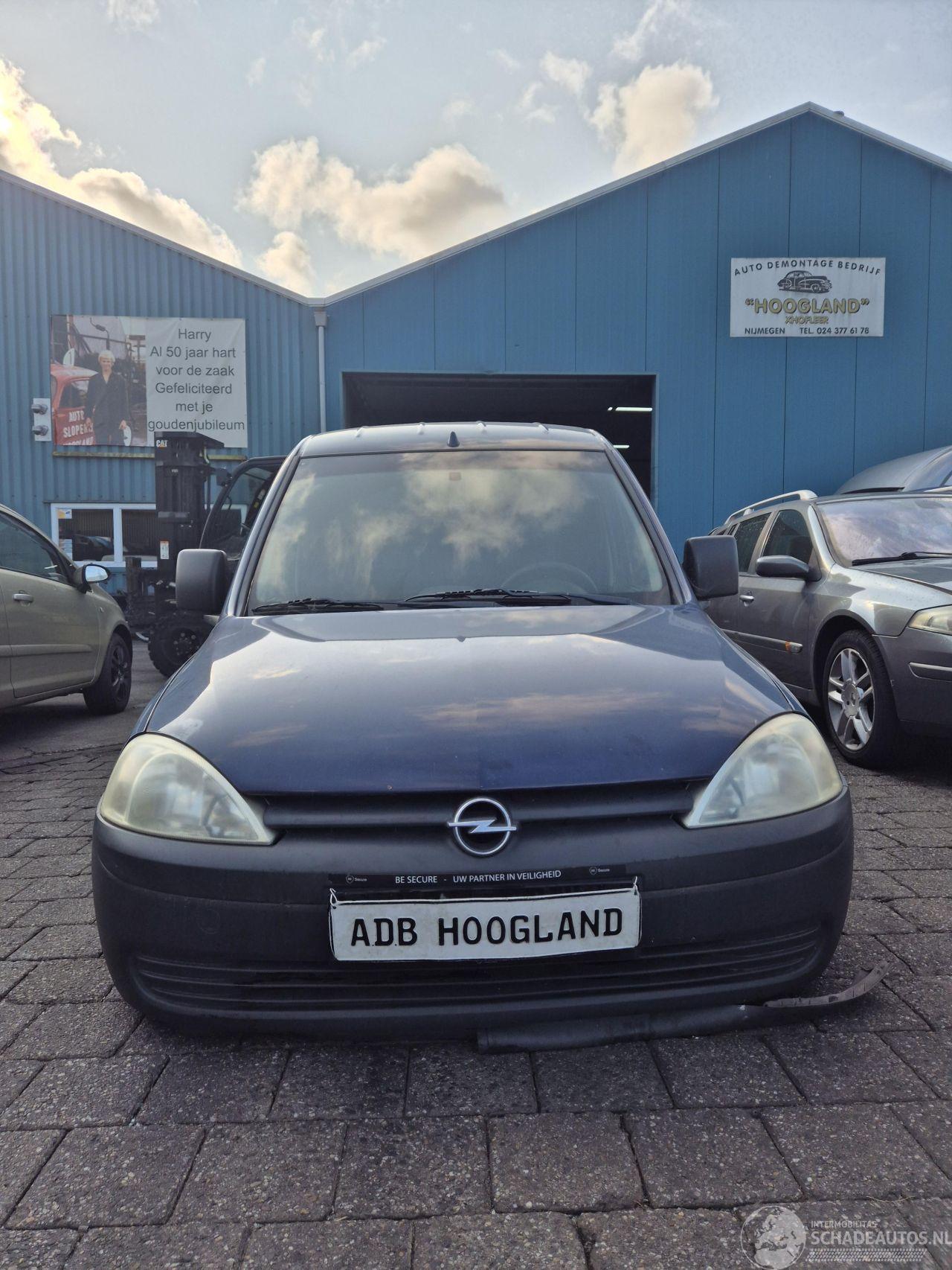 Opel Combo (Corsa C) Van 1.3 CDTI 16V (Z13DTJ(Euro 4)) [55kW] 5-BAK