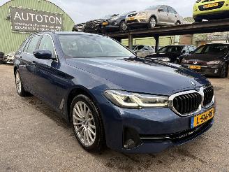 Coche accidentado BMW 5-serie 530E 135KW Autom. Clima Navi Laser Business Edition Plus NAP 2021/7