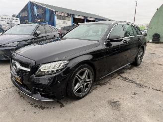 Schadeauto Mercedes C-klasse 180 Autom. 115KW Clima Navi  Premium Plus Pack Led 2018/12