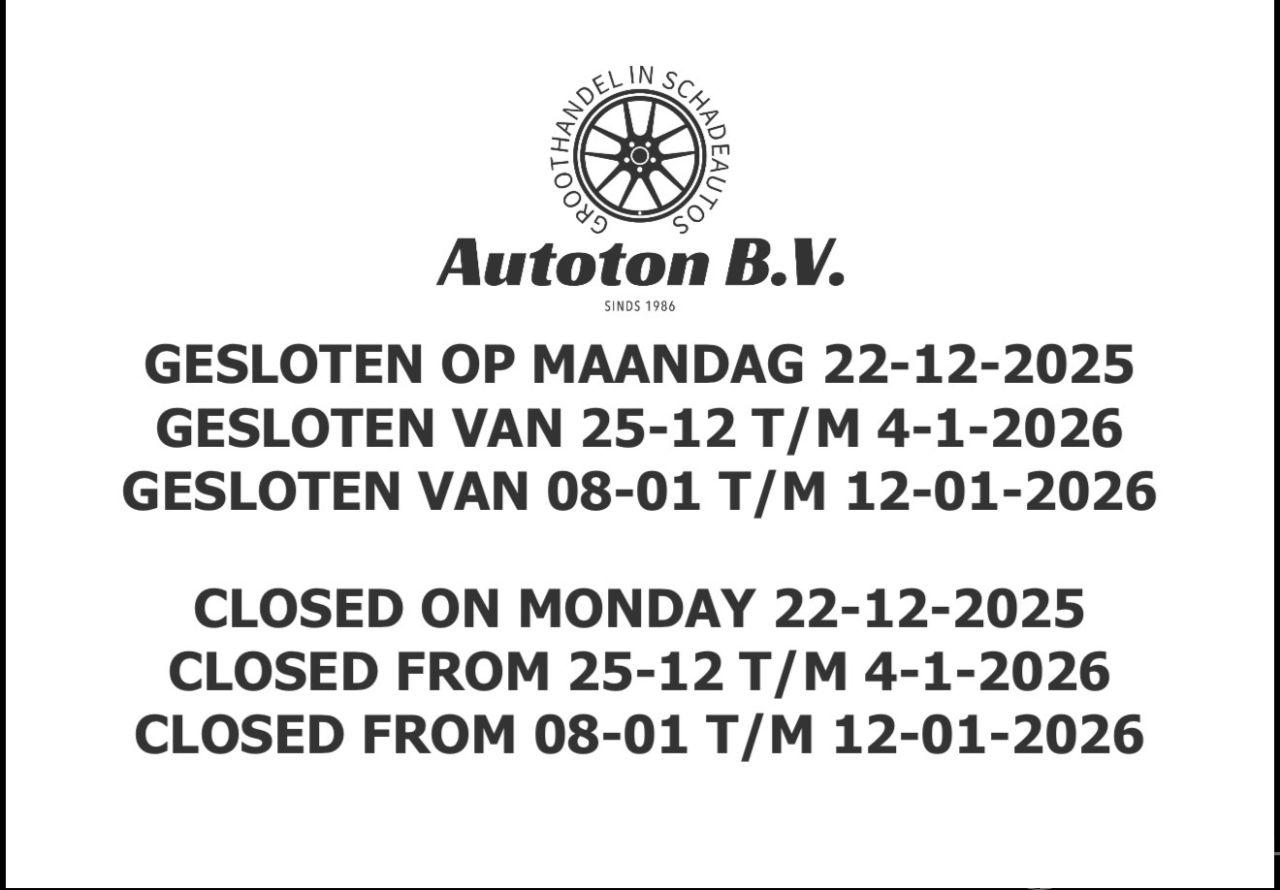 BMW 1-serie AUTOTON / GESLOTEN