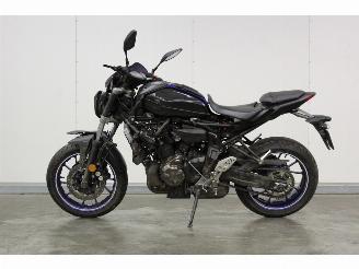 skadebil motor Yamaha MT-07 ABS 2017/11