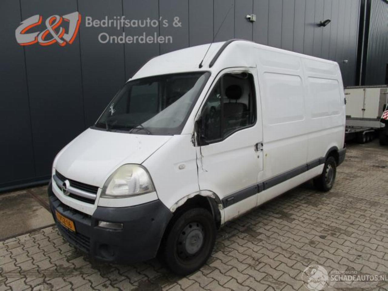 Opel Movano Movano (4A1; 4A2; 4B2; 4B3; 4C2; 4C3), Van, 1998 / 2010 2.5 CDTI 16V DPF