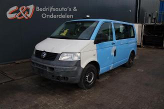 Coche siniestrado Volkswagen Transporter Transporter T5, Van, 2003 / 2015 1.9 TDi 2004/5