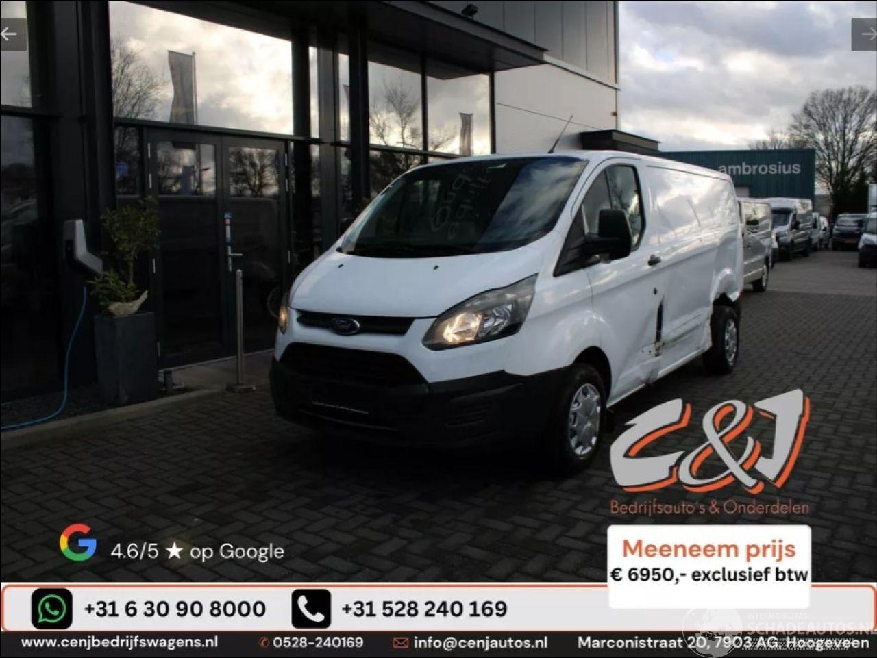 Ford Transit Custom 270S 2.0TD105Pk/77Kw M6 FWD Trend airco 3 zits