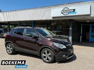 Schadeauto Opel Mokka 1.4 T Cosmo 4x4 Open-Dak Stoel/Stuurverw. Leer NAP! 2012/12