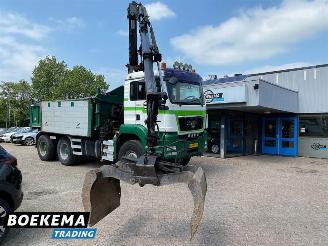 MAN TGS 32.400 6X6 Hiab 166Pro Remote Kipper Widespread Euro5 picture 13