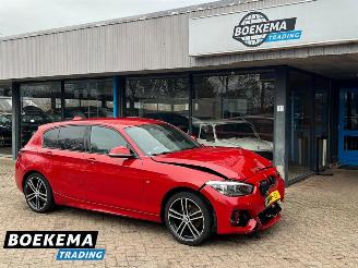 uszkodzony samochody osobowe BMW 1-serie 118i High Exe M-Sport Aut Keyless Led Navi Climate PDC 2018/2
