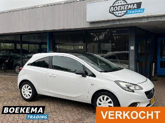 krockskadad bil auto Opel Corsa 1.0 Turbo Color Edition Climate Cruise Stoel-Stuurverw 2016/6
