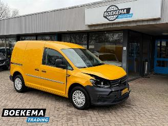 skadebil bedrijf Volkswagen Caddy 2.0 TDI BMT Trendline Airco Trekhaak PDC Schuifdeur 2016/7