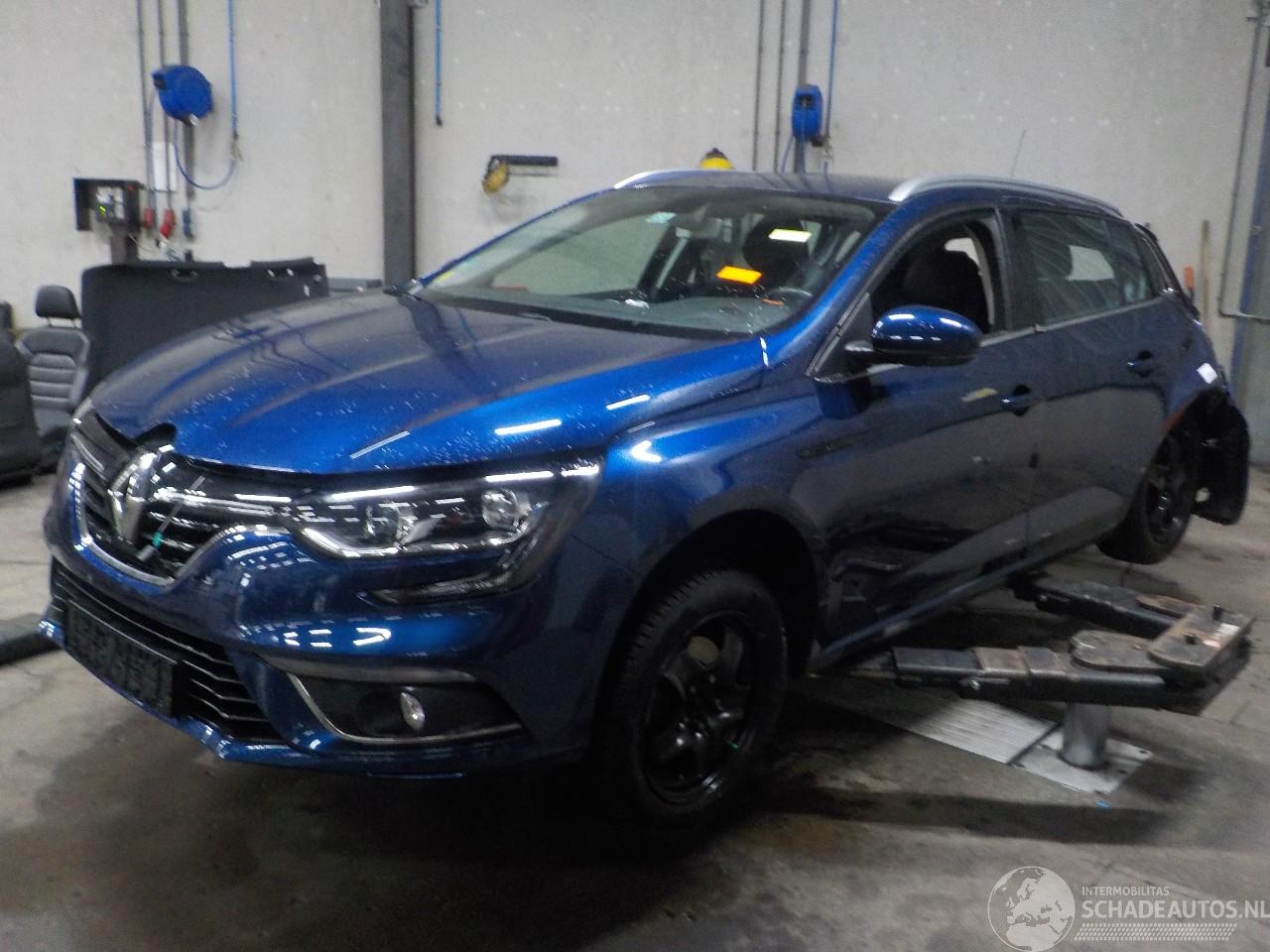 Renault Mégane Megane IV Estate (RFBK) Combi 5-drs 1.5 Energy dCi 110 (K9K-657) [81kW=
]  (04-2016/...)