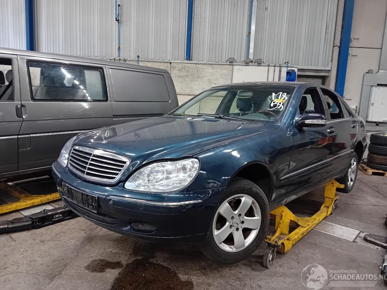 Mercedes S-klasse S (W220) Sedan 3.2 S-320 18V (M112.944) [165kW]  (10-1998/08-2005)