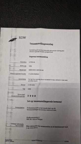 Purkuautot passenger cars Mercedes B-klasse B (W245) Hatchback 2.0 B-200 16V (M266.960) [100kW]  (03-2005/11-2011)= 2009
