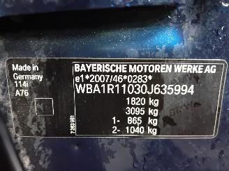 BMW 1-serie 1 serie (F20) Hatchback 5-drs 114i 1.6 16V (N13-B16A) [75kW]  (07-2012=
/02-2015) picture 6