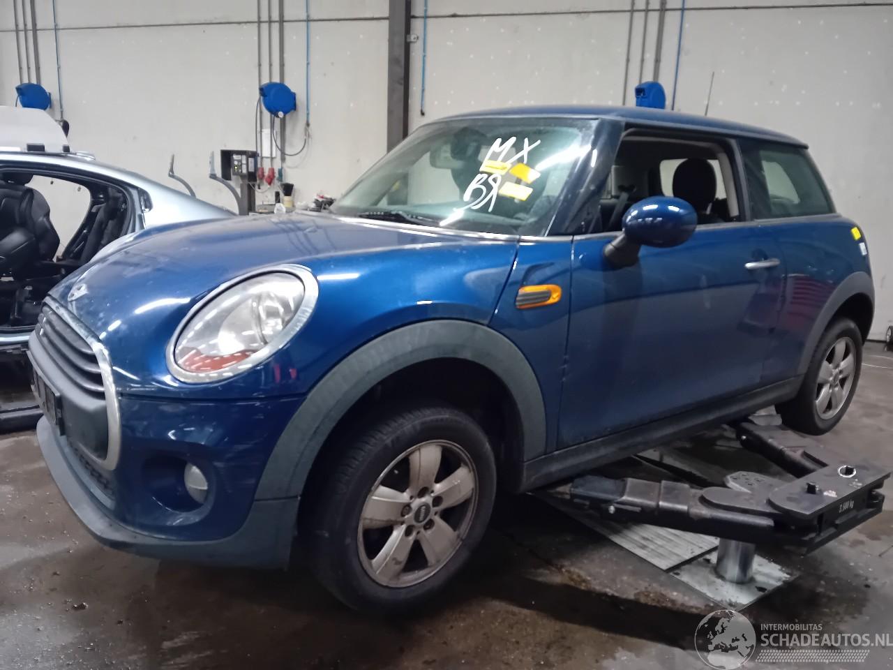 Mini Mini Mini (F56) Hatchback 3-drs 1.5 12V One D (B37C15A) [70kW]  (03-2014/..=
=2E)