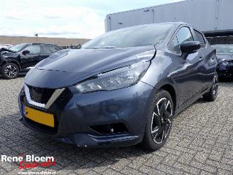 krockskadad bil auto Nissan Micra 1.0 IG-T N-Design Navi 2022/10