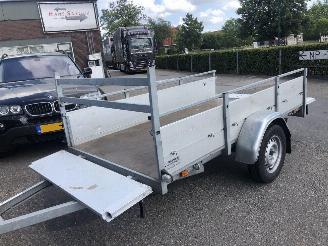 krockskadad bil aanhanger Anssems  aanhanger - voor/achterzijde te openen ( verlengen ) - volledig rijdbaar - zeer netjes 2024/1