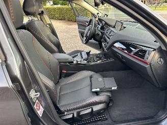 BMW 1-serie 118i 136pk 6-bak Cent Sportline 5drs - schuifdak - nap - leer - navi - stoelverw - licht + regensensor picture 17