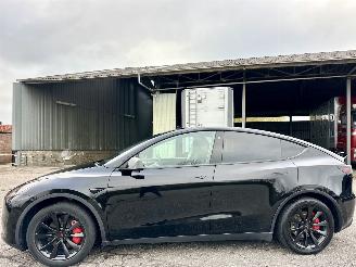 Avarii autoturisme Tesla Model Y Long Range RWD 75kWh 351pk aut - pano - leer - carbon - 360cam - stoelverw v+a - multimedia achter - full self driving 2024/5
