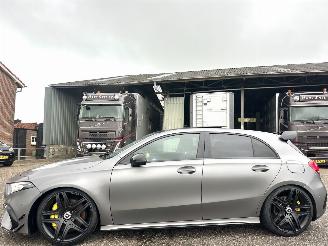 Schadeauto Mercedes A-klasse AMG 45S 4Matic+ 495pk aut Edition 1 - pano - schaalstoelen - hud - sterrenhemel - ppf folie - matgrijs - 20 inch 2020/1