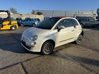 Damaged car Fiat 500C 0.9 TwinAir Lounce 2011/3
