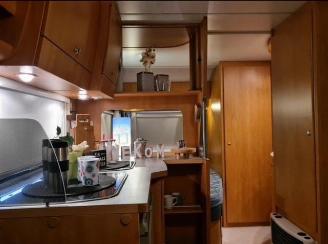 Knaus  Eifelland 465 TF Mover Luifel Rondzit frans bed picture 3