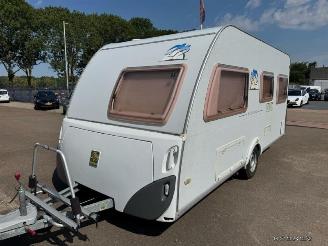 krockskadad bil caravan Knaus  GERESERVEERD  `Sudwind 450 FU + Mover 2004/3