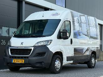 krockskadad bil bedrijf Peugeot Boxer 2.0 BlueHDI L2-H2 Navi Camera 3-PERS 2018/12