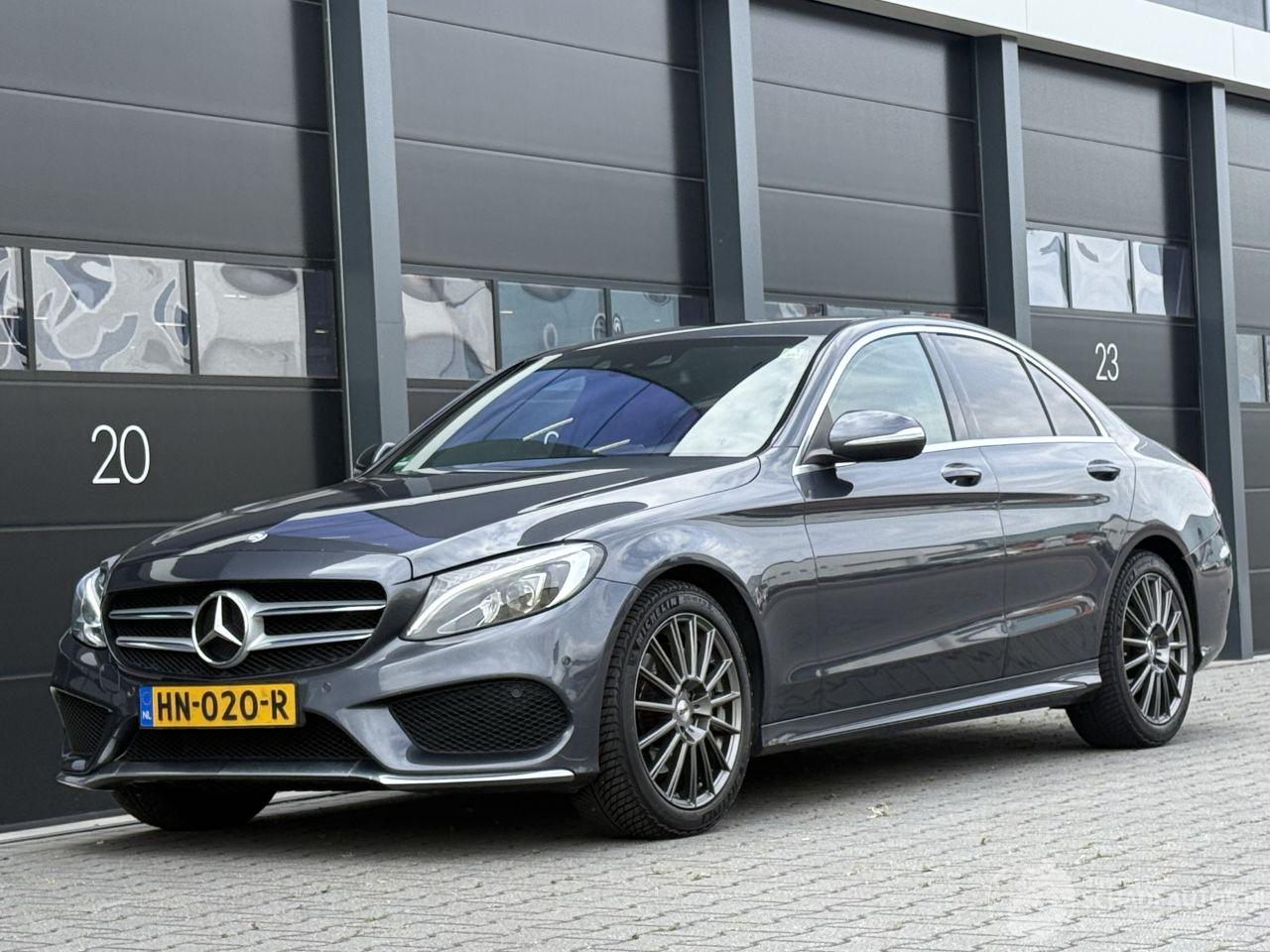 Mercedes C-klasse C220 CDI AMG Hade-Up Leer EURO-6