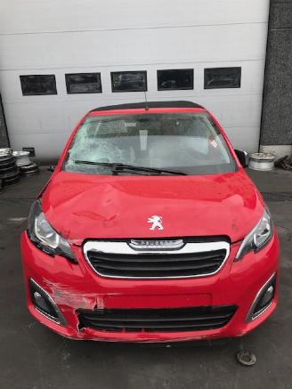 demontáž osobní automobily Peugeot 108 BENZINE - 1200CC - 60KW 2017/7