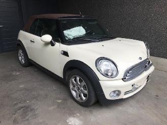 Autoverwertung Mini Cabrio Open (R57) Cabrio 2007 / 2015 1.6 16V Cooper Cabrio  Benzine 1.598cc 85kW (116pk) FWD 2009/6