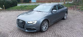 Schadeauto Audi A5 A5 Sportback 2.0-TDi Automaat Navi Bi-xenon&Led Led-Achterlichten Climatecontrol CruiseControl Stoelverwarming Lichtautomaat Regensensor Trekhaak Parkeersensoren 18-inch Audi velgen 2016/2