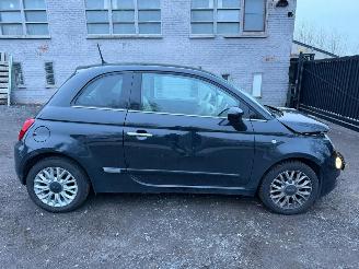 Voiture accidenté Fiat 500 LOUNGE 2019/7