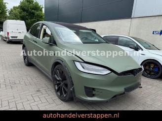 Damaged car Tesla Model S Model X 90d AWD Autopilot Full-Options list 2017/11