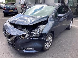 Salvage car Nissan Micra Micra (K14), Hatchback, 2016 / 2024 1.0 IG-T 100 2019/5