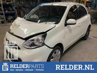 Salvage car Nissan Micra Micra (K13), Hatchback, 2010 / 2016 1.2 12V 2015