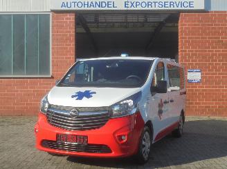 damaged passenger cars Opel Vivaro 3x Ambulance, Airco, Cruise control, 2x schuifdeur 2018/5
