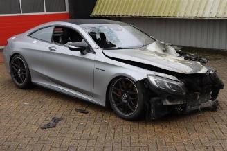 Vrakbiler auto Mercedes S-klasse S AMG (C217), Coupe, 2014 / 2020 5.5 S-63 AMG V8 32V Biturbo 4-Matic 2016/11