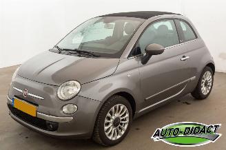 damaged passenger cars Fiat 500C 0.9 TwinAir Airco Lounge 2013/5