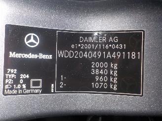 Mercedes C-klasse C (W204) Sedan 1.8 C-180 CGI 16V (M271.820(Euro 5)) [115kW]  (01-2007/=
01-2014) picture 6